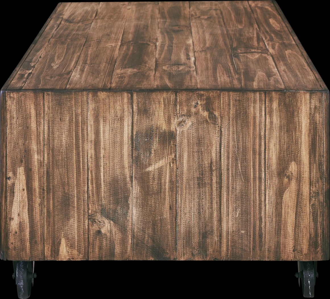 Imako Brown Coffee Table - Thumbnail - Image 3