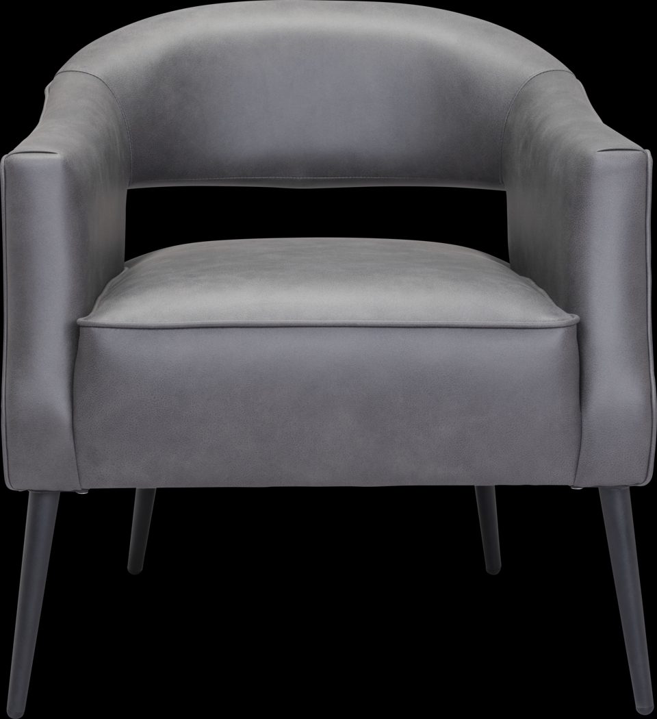 Imlach Gray Accent Chair - Thumbnail - Image 4