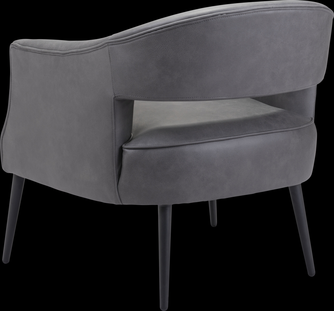 Imlach Gray Accent Chair - Thumbnail - Image 6