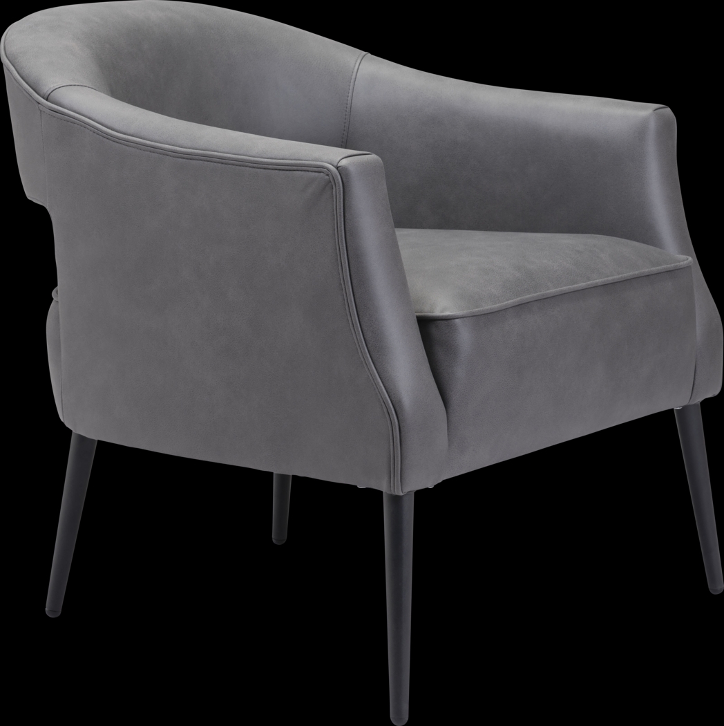 Imlach Gray Accent Chair - Thumbnail - Image 7