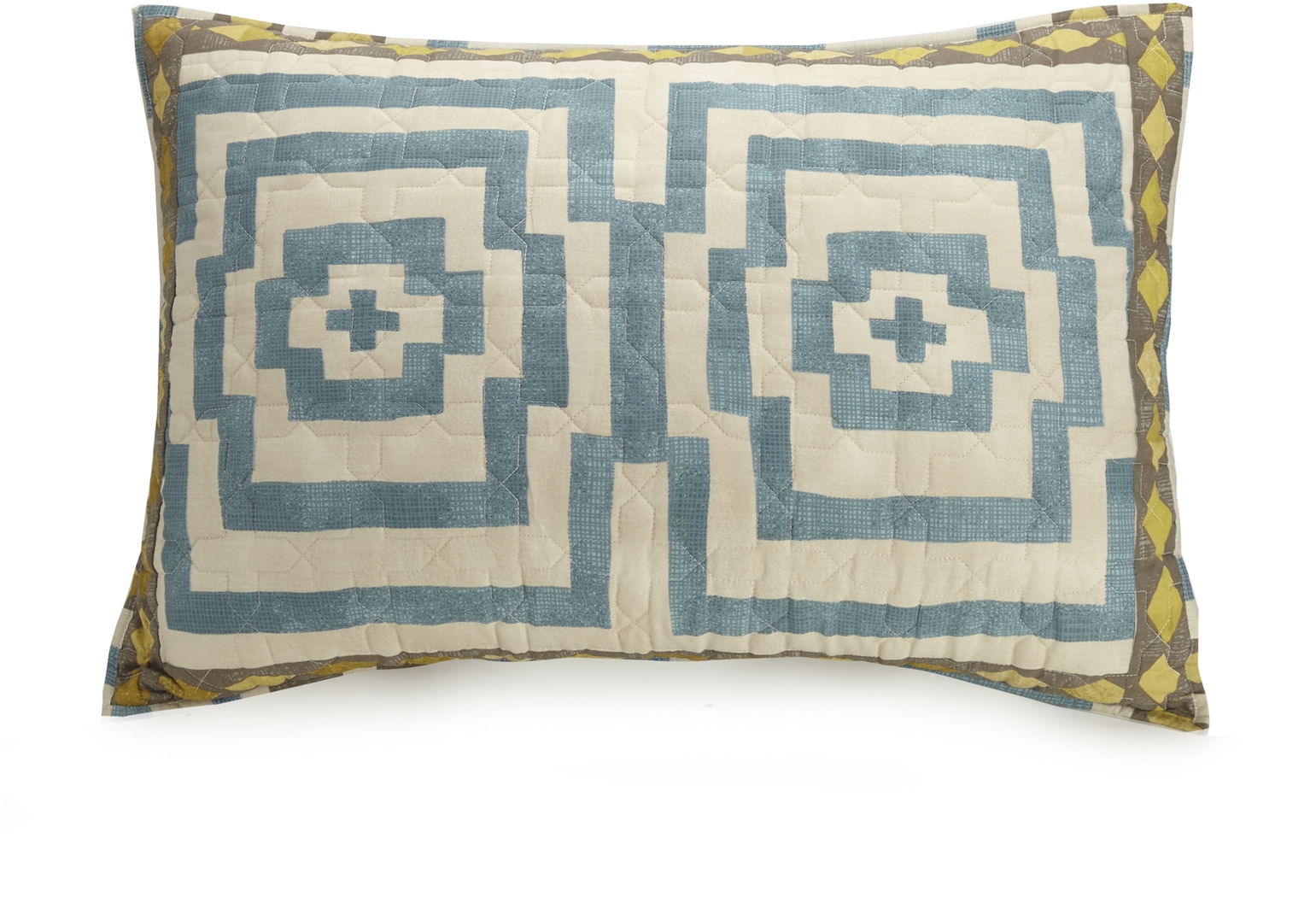 Imlay Blue Full/Queen 3 Pc Quilt Set - Thumbnail - Image 3