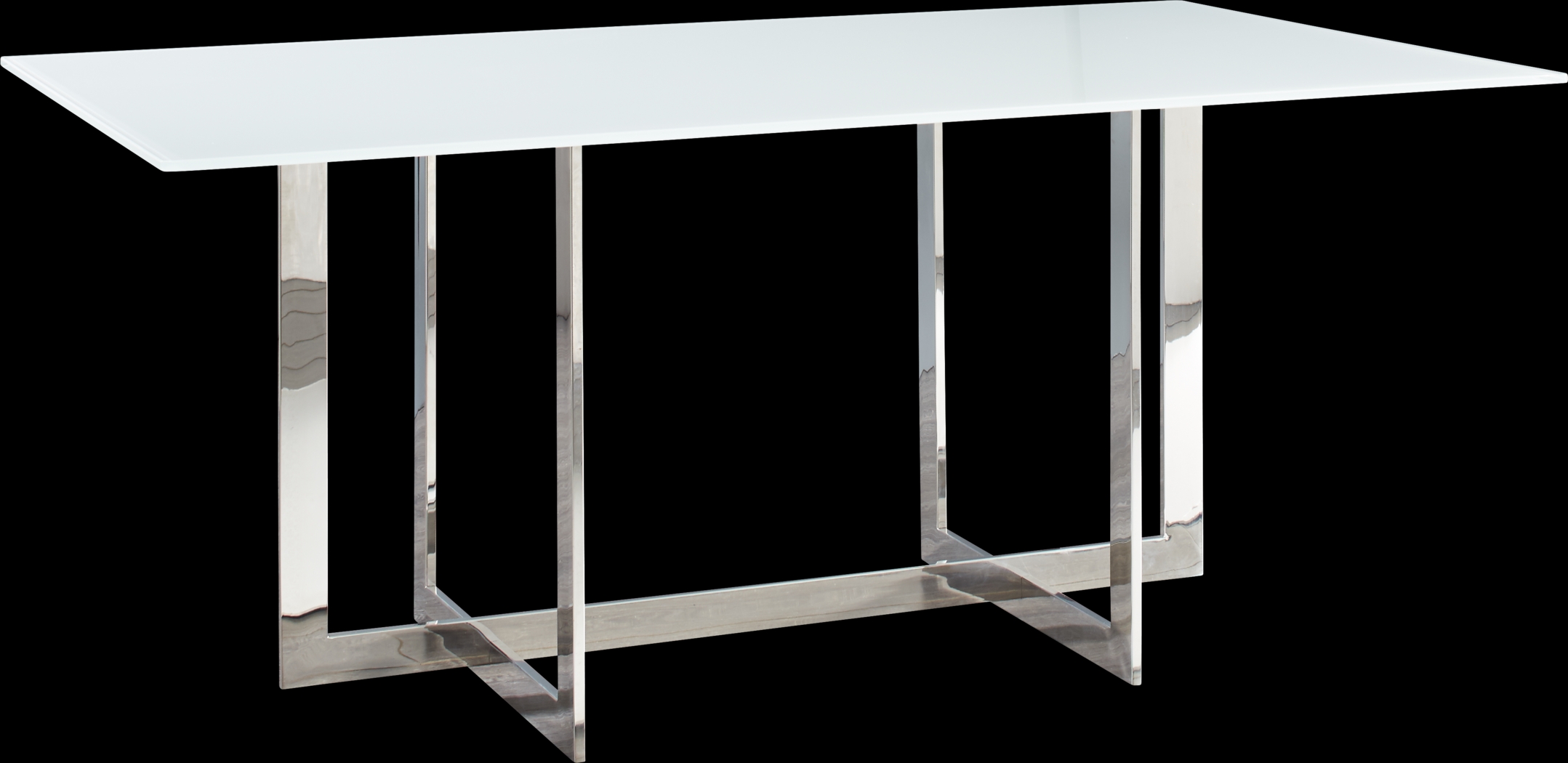 Imperium White Rectangle Dining Table - Thumbnail - Image 1