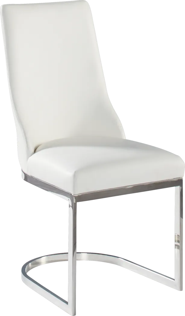 Imperium White Side Chair - Thumbnail - Image 1
