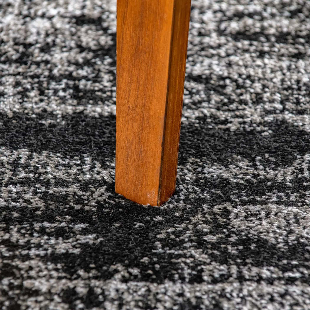 Imum Black 5'1 x 7'6 Rug - Thumbnail - Image 4