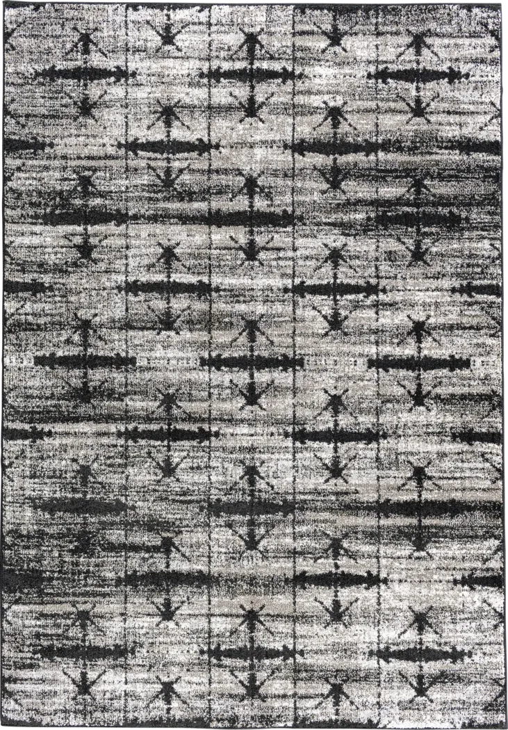 Imum Black 5'1 x 7'6 Rug - Thumbnail - Image 1