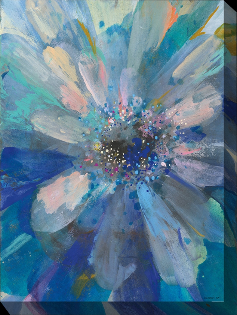 In Bloom Teal Indoor/Outdoor Wall Art - Thumbnail - Image 1