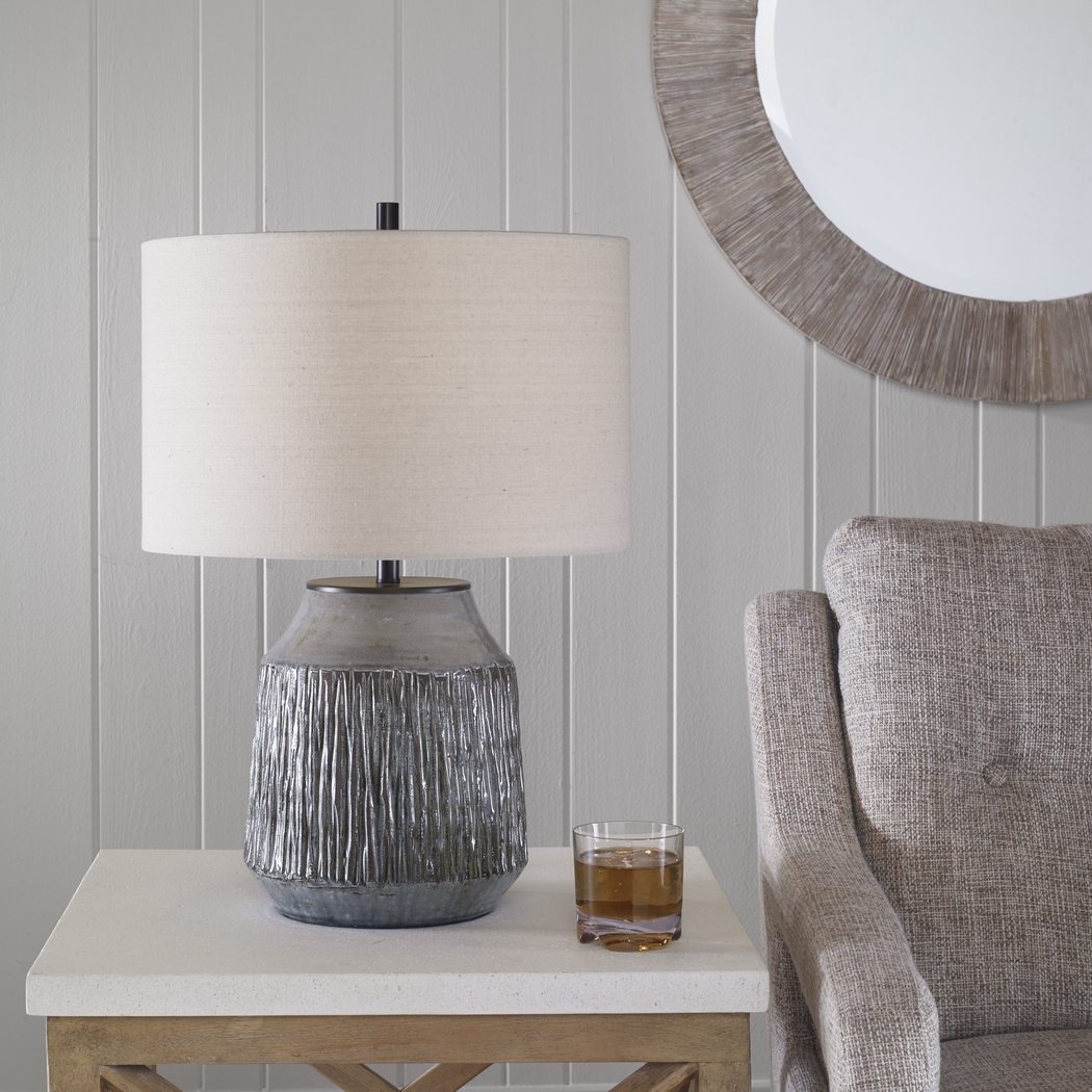 Inagua Loop Gray Lamp - Thumbnail - Image 3