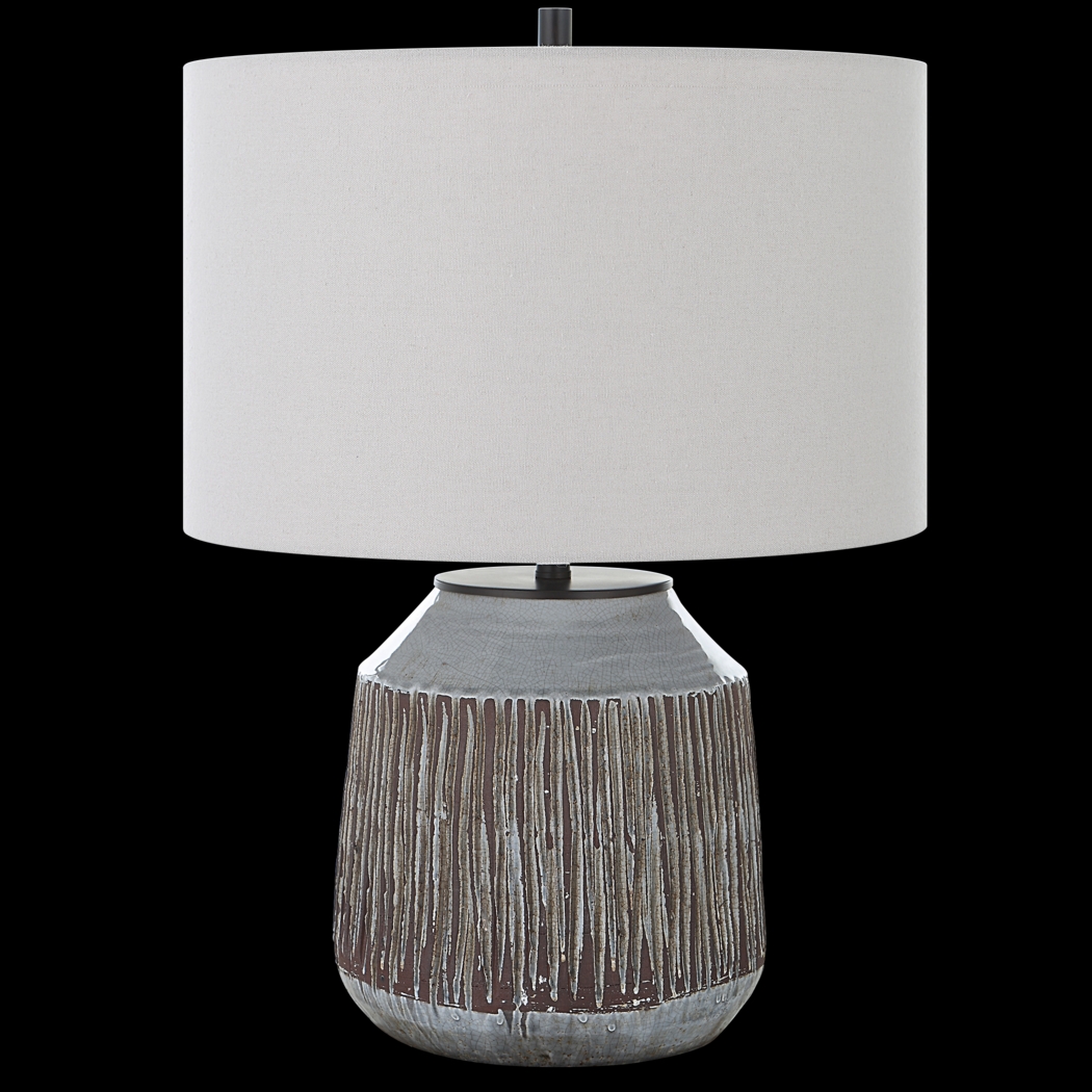 Inagua Loop Gray Lamp - Thumbnail - Image 1
