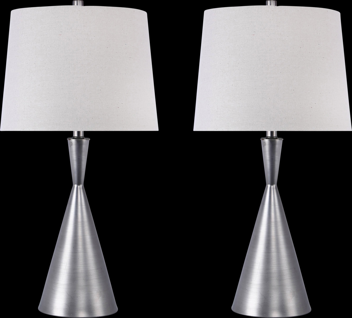 Inagua Shores Gray Lamp, Set of 2 - Thumbnail - Image 1
