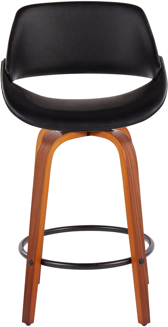Inaran I Black Counter Height Stool, Set of 2 - Thumbnail - Image 6