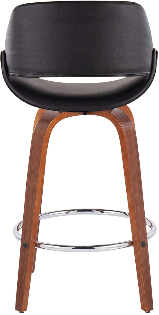 Inaran II Black Counter Height Stool, Set of 2 - Thumbnail - Image 5