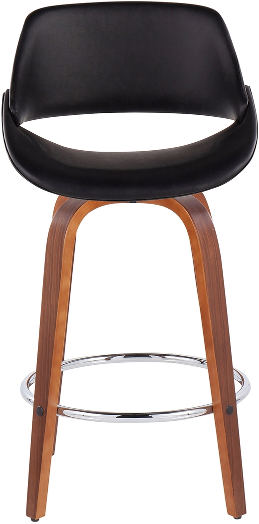 Inaran II Black Counter Height Stool, Set of 2 - Thumbnail - Image 6