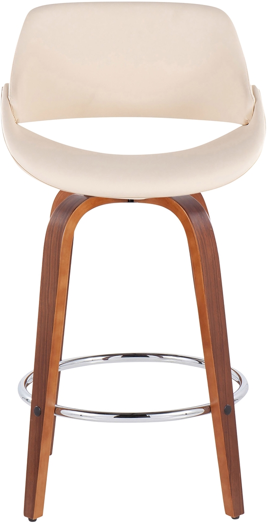 Inaran II Cream Counter Height Stool, Set of 2 - Thumbnail - Image 6