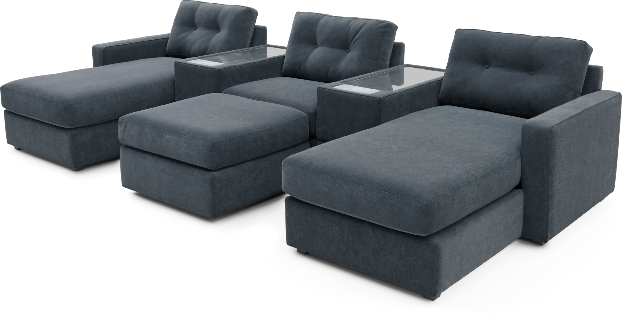 Indigo 6 Pc ModularOne with Media Consoles - Thumbnail - Image 1