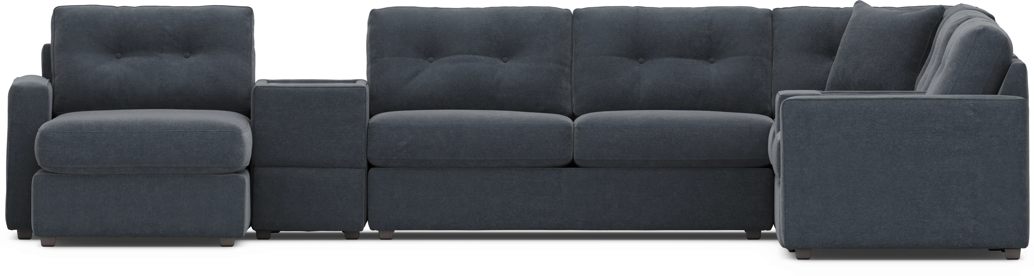 Indigo 7 Pc ModularOne Gel Foam Sleeper - Thumbnail - Image 4