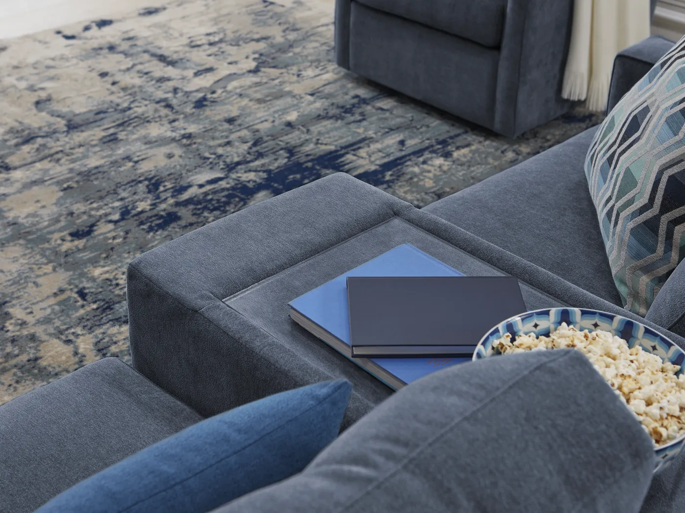 Indigo 7 Pc ModularOne Gel Foam Sleeper - Image 6