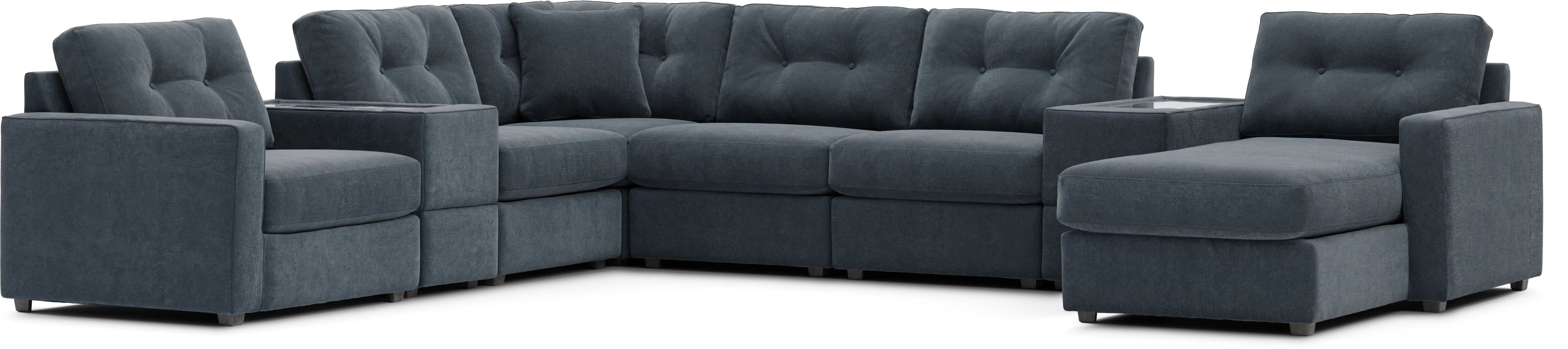 Indigo 8 Pc Power Reclining ModularOne - Thumbnail - Image 3