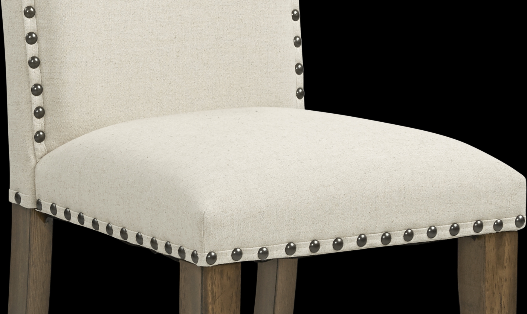 Industrial Court Oatmeal Side Chair - Thumbnail - Image 4