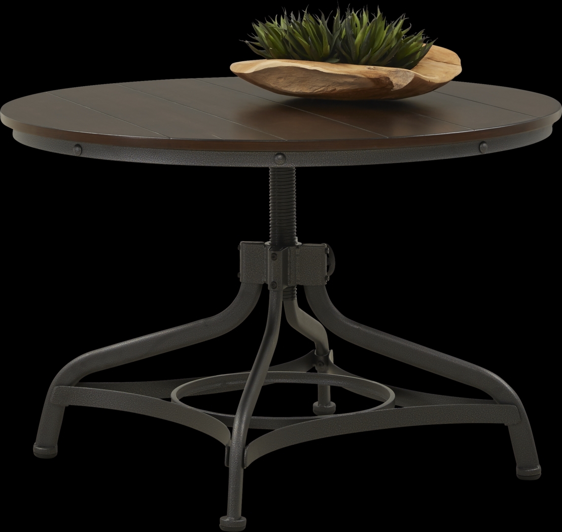 Industrial Place II Cherry Adjustable Cocktail Table - Thumbnail - Image 2