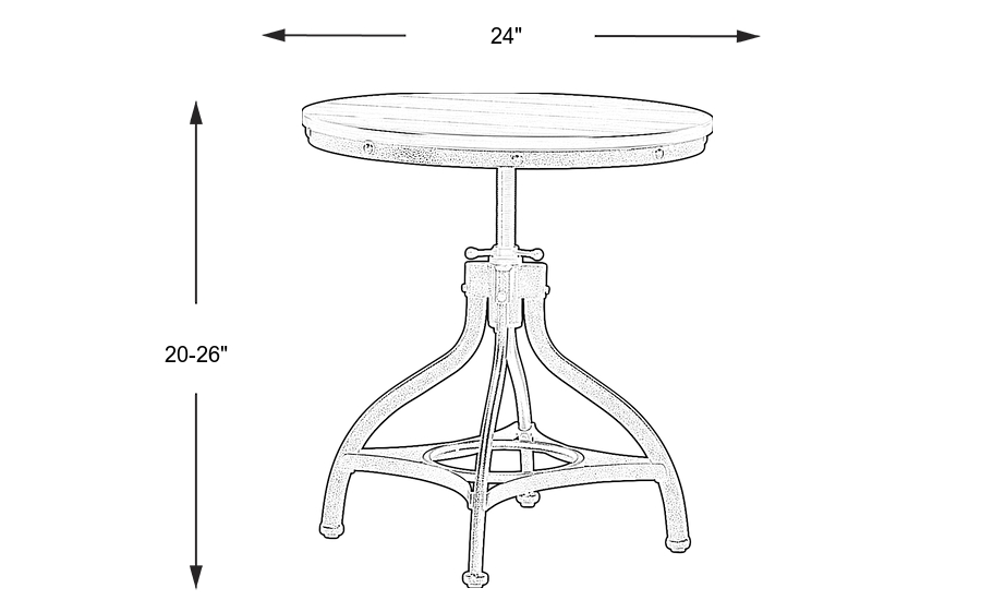Dimension Image. Please refer to the Dimension Tab on this page for dimension details.