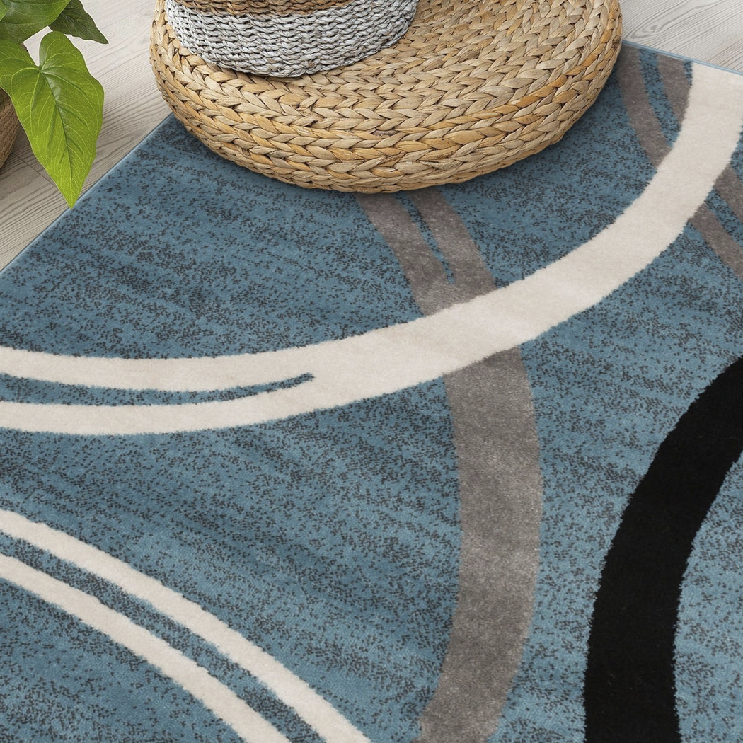 Ineran Blue 5'3 x 7'3 Rug - Thumbnail - Image 7
