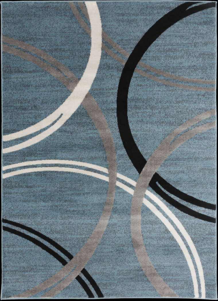 Ineran Blue 5'3 x 7'3 Rug - Thumbnail - Image 1