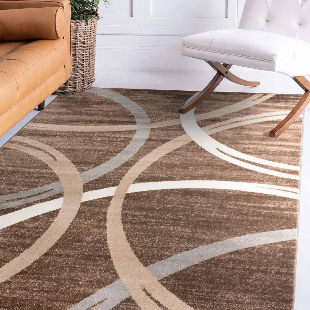 Ineran Brown 7'10 x 10'2 Rug - Thumbnail - Image 4