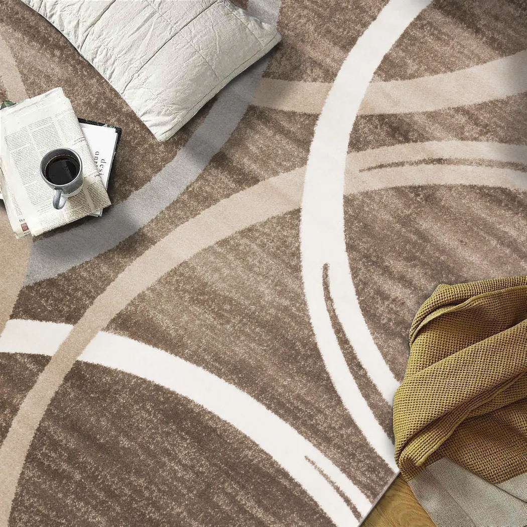 Ineran Brown 7'10 x 10'2 Rug - Thumbnail - Image 6