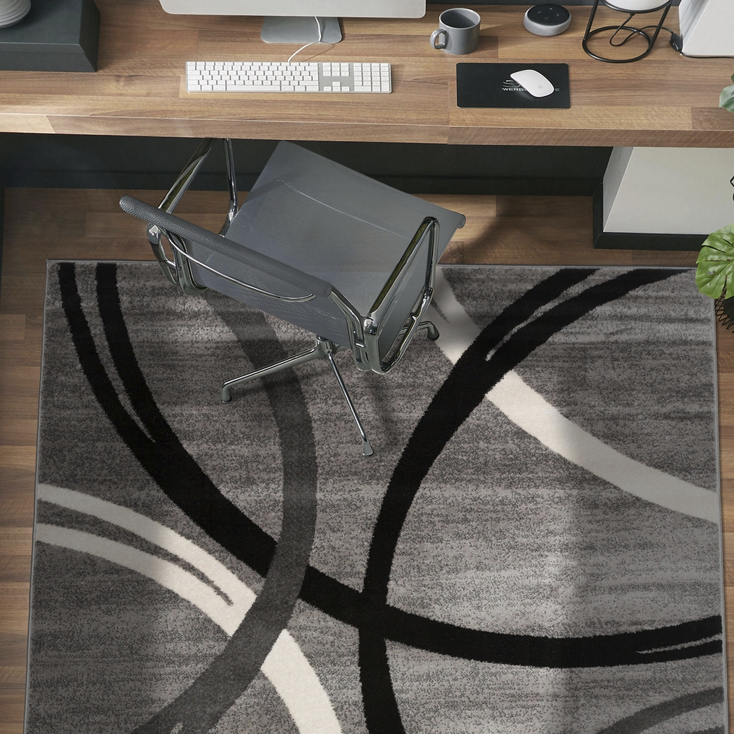 Ineran Gray 5'3 x 7'3 Rug - Thumbnail - Image 5