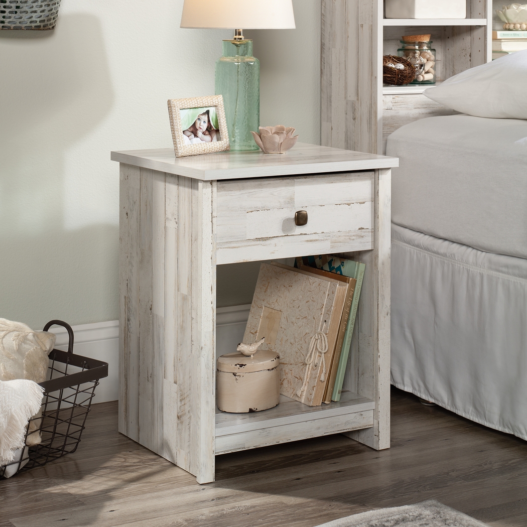 Ingeborg White Nightstand - Thumbnail - Image 2
