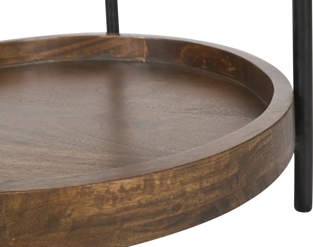 Ingol White/Brown End Table - Thumbnail - Image 7