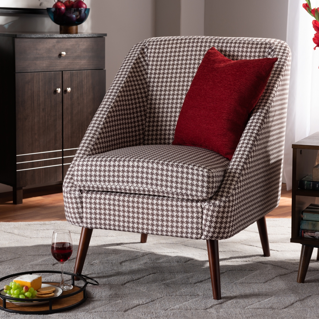 Ingomar Beige Accent Chair - Thumbnail - Image 7