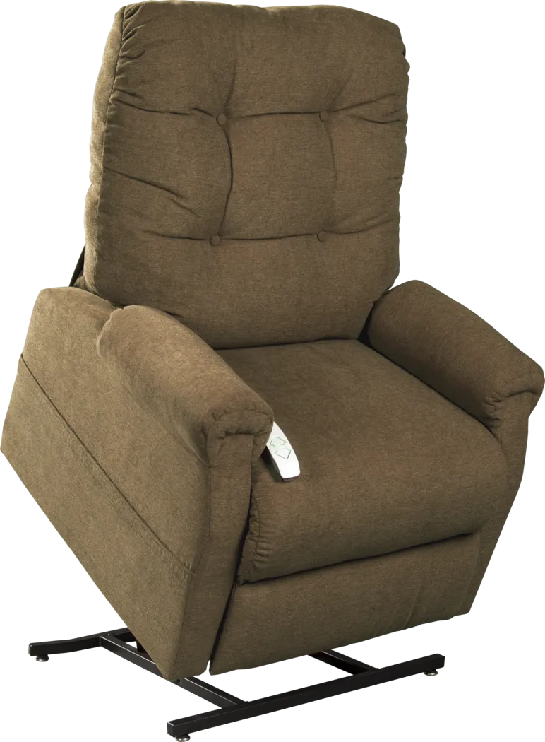 Ingram Camel Lift Chair Power Recliner - Thumbnail - Image 1