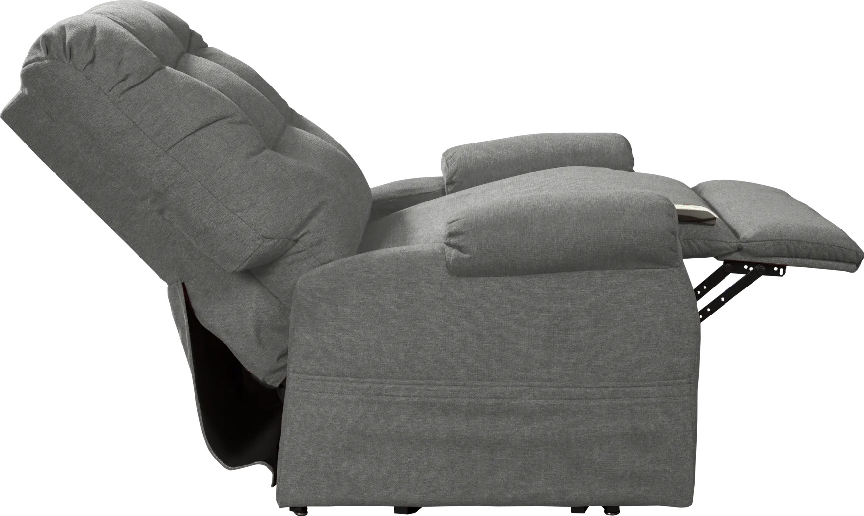 Ingram Gray Lift Chair Recliner - Thumbnail - Image 2