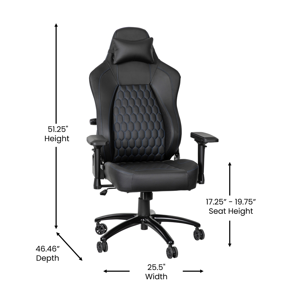 Inishbride Black Office Chair - Thumbnail - Image 15