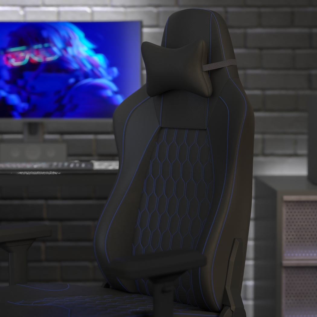 Inishbride Black Office Chair - Thumbnail - Image 3