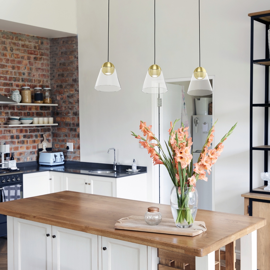 Inlyne Club Brass Chandelier - Thumbnail - Image 2