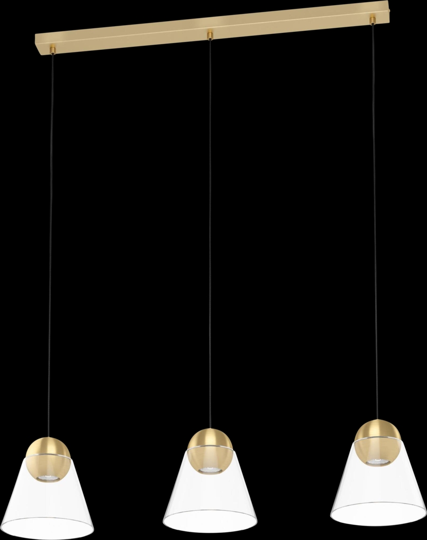 Inlyne Club Brass Chandelier - Thumbnail - Image 1