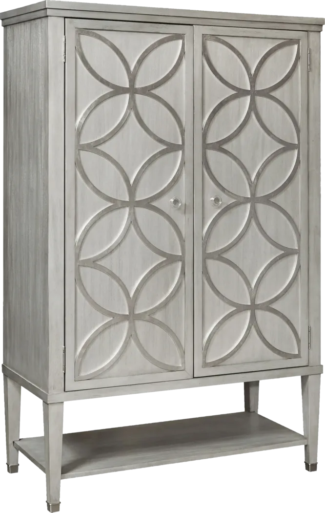 Innisbrook Silver Accent Cabinet - Thumbnail - Image 1
