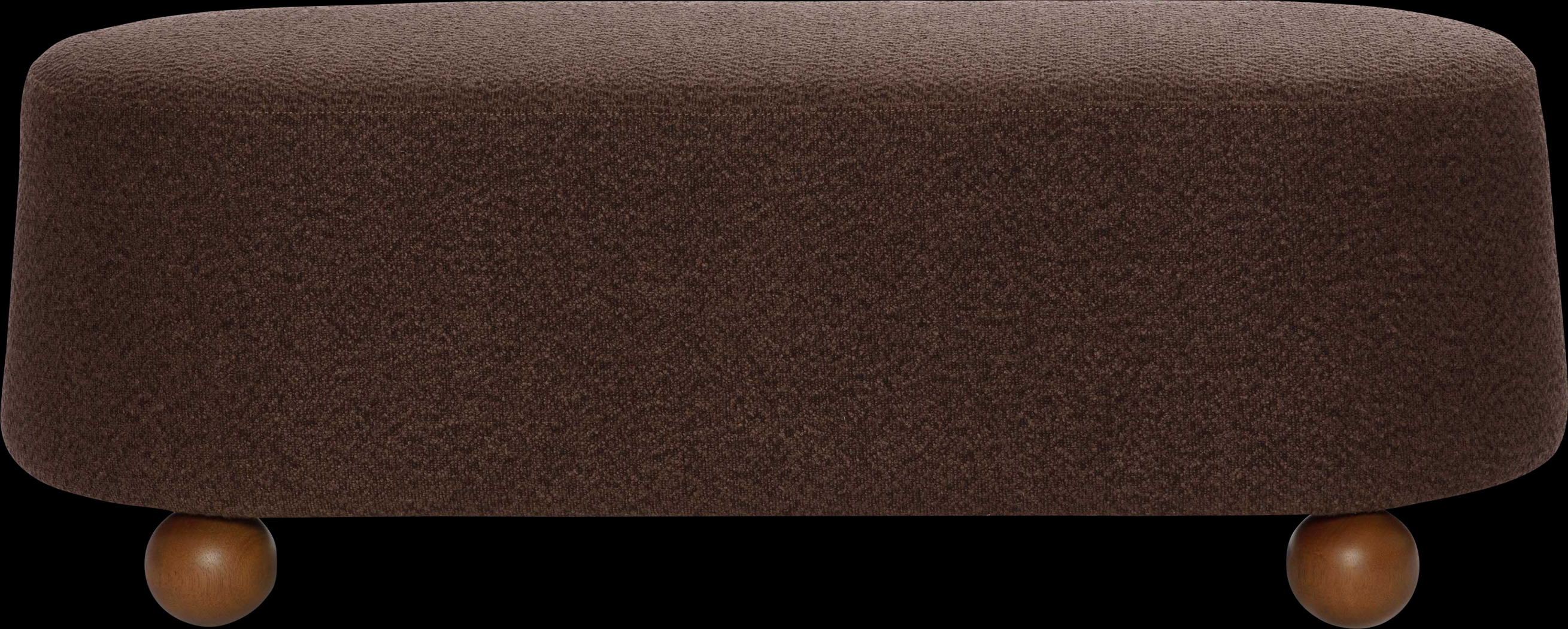 Innitou I Brown Large Ottoman - Thumbnail - Image 3