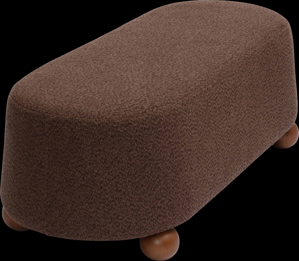 Innitou I Brown Large Ottoman - Thumbnail - Image 4