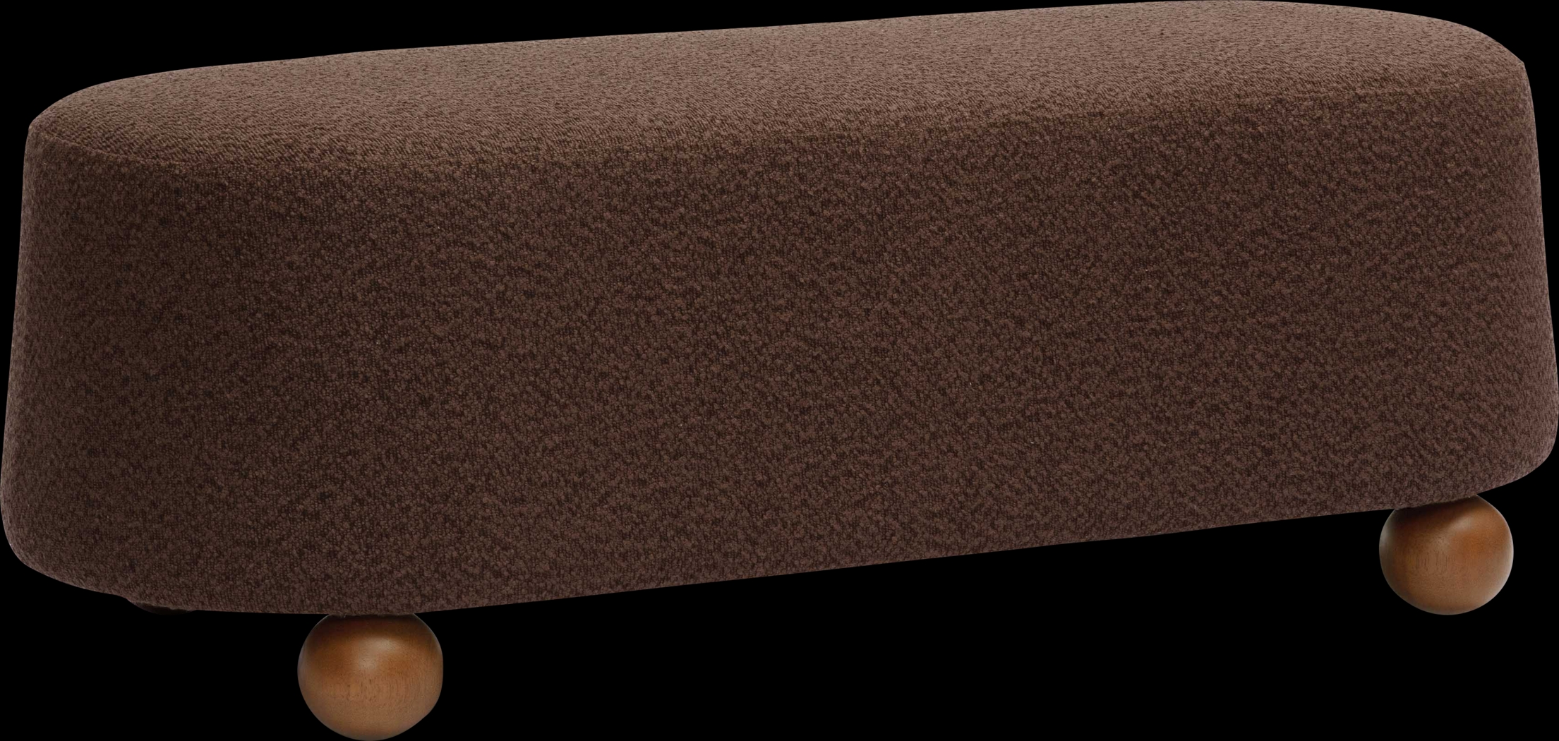 Innitou I Brown Large Ottoman - Thumbnail - Image 1