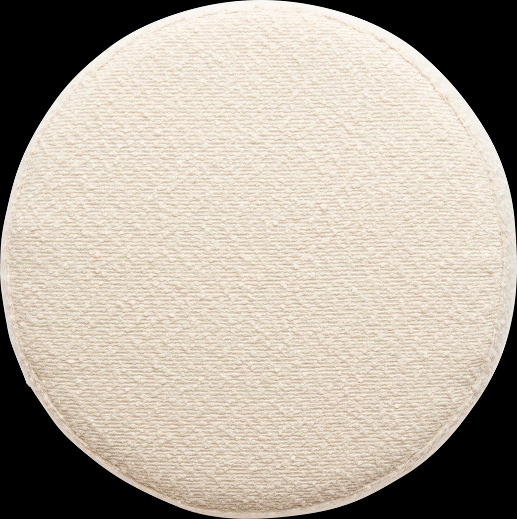 Innitou I Cream Small Ottoman - Thumbnail - Image 6