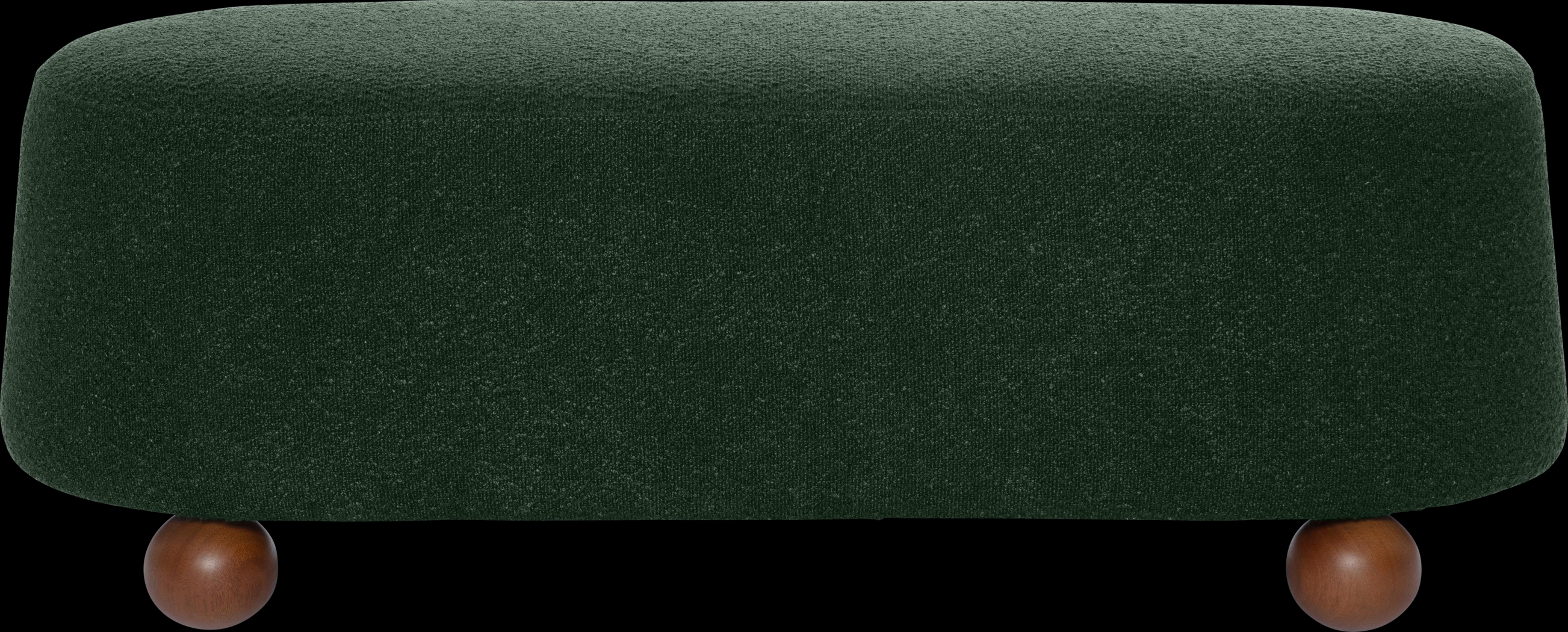 Innitou I Forest Green Large Ottoman - Thumbnail - Image 3