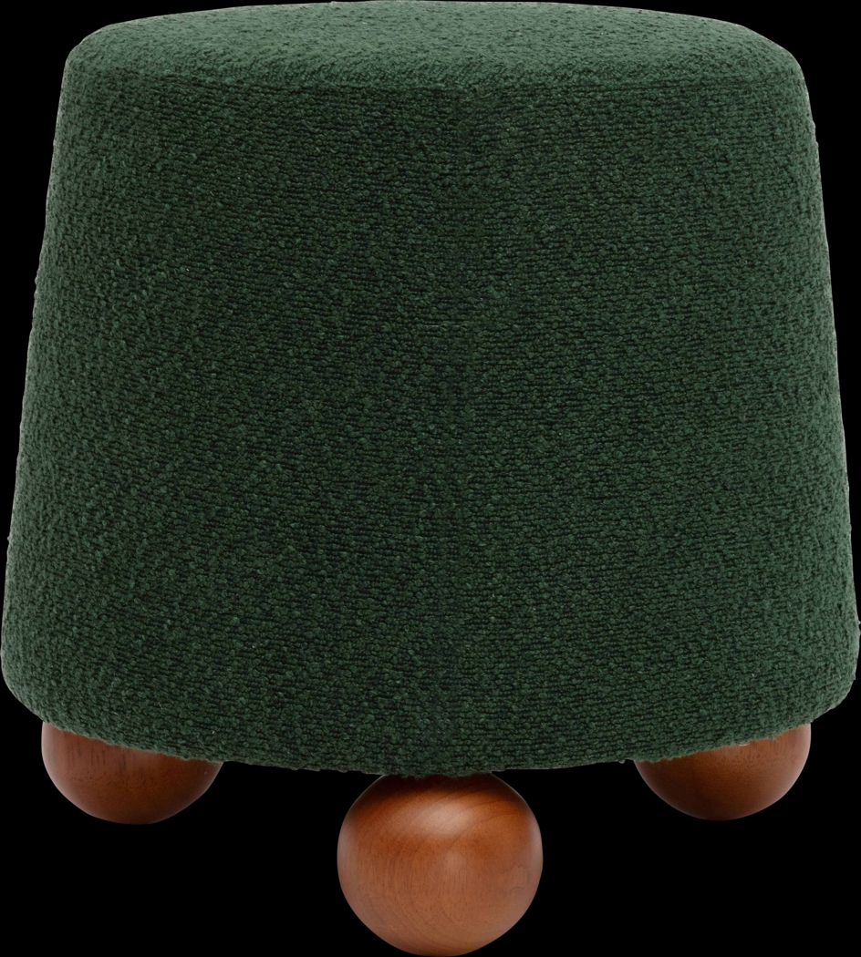 Innitou I Forest Green Small Ottoman - Thumbnail - Image 3