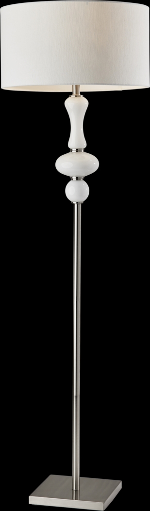 Innsbruck Way White Floor Lamp - Thumbnail - Image 1