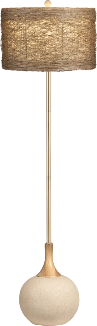 Inogoa Tan Floor Lamp - Thumbnail - Image 2