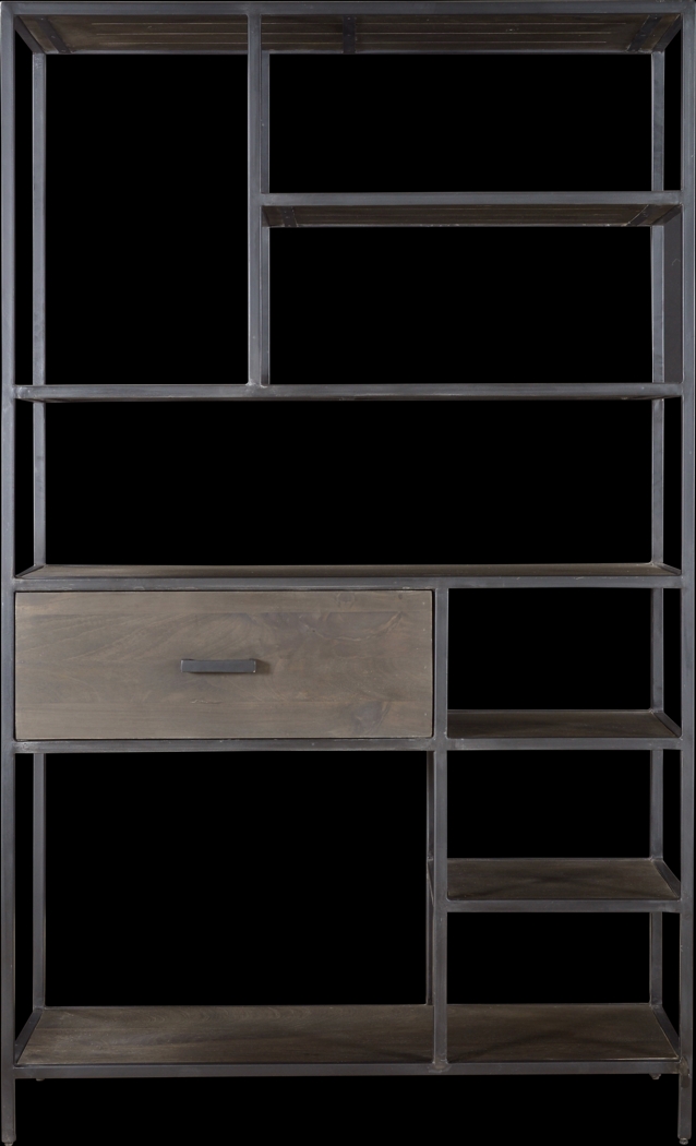 Insdale Gray Bookcase - Thumbnail - Image 2