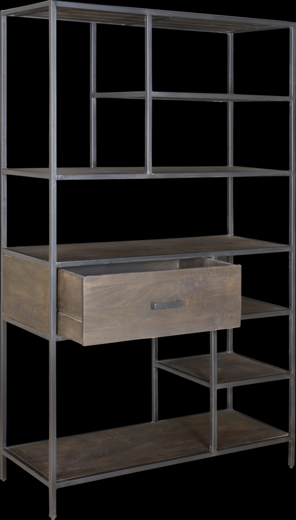 Insdale Gray Bookcase - Thumbnail - Image 3