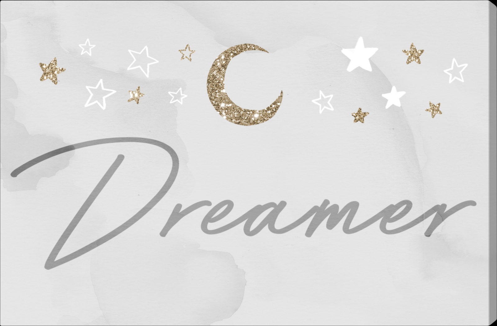 Inspirational Dreams Gray Artwork - Thumbnail - Image 1